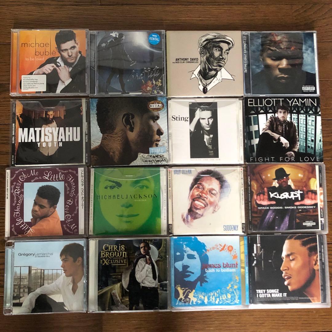 洋楽CDまとめ売り　男性シンガー　60枚