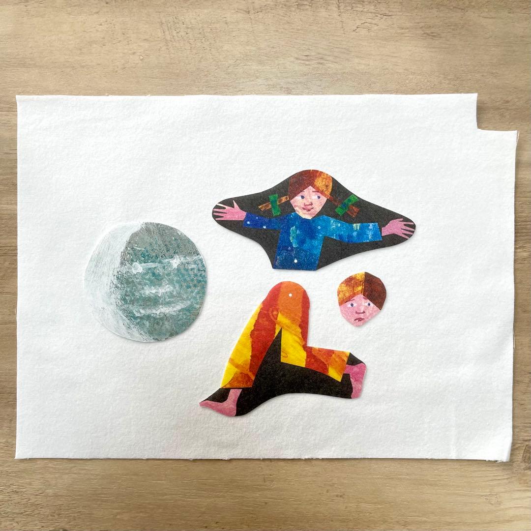 パネルシアター パパ、お月さまとって！