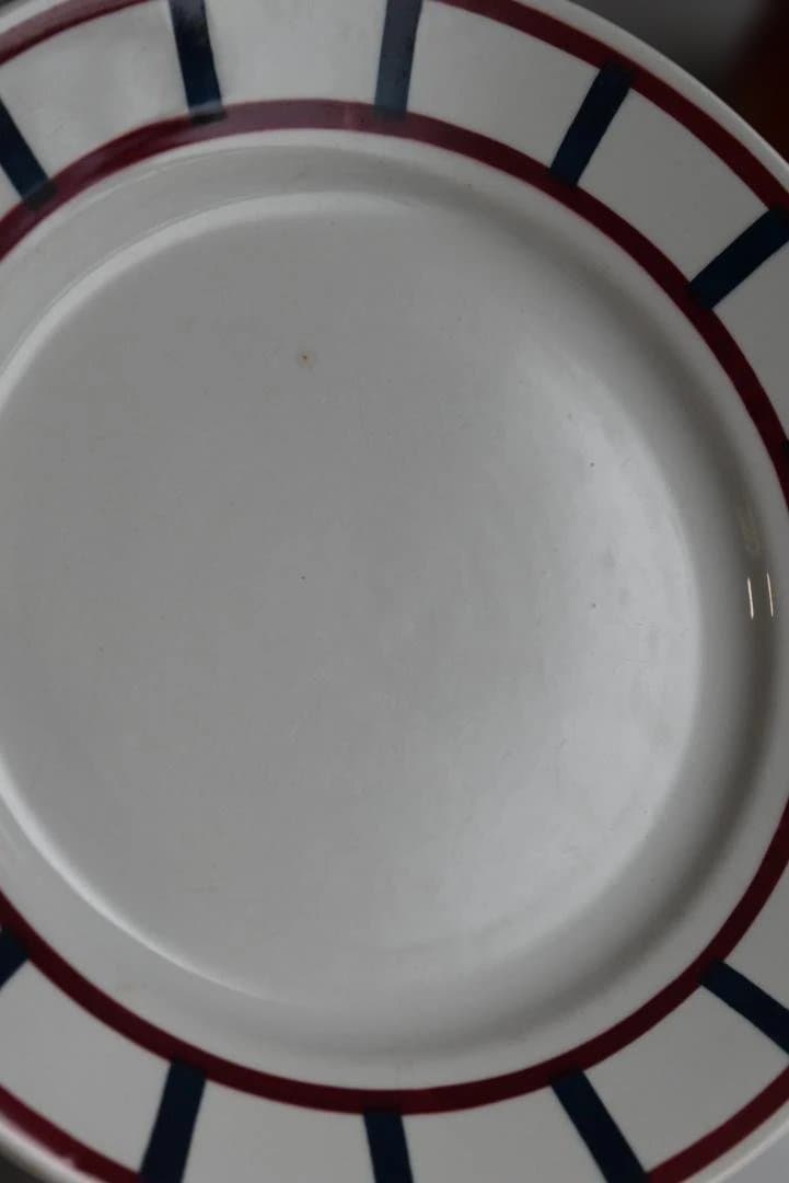 2枚組　バドンヴィレー　バスク皿　フランスアンティーク