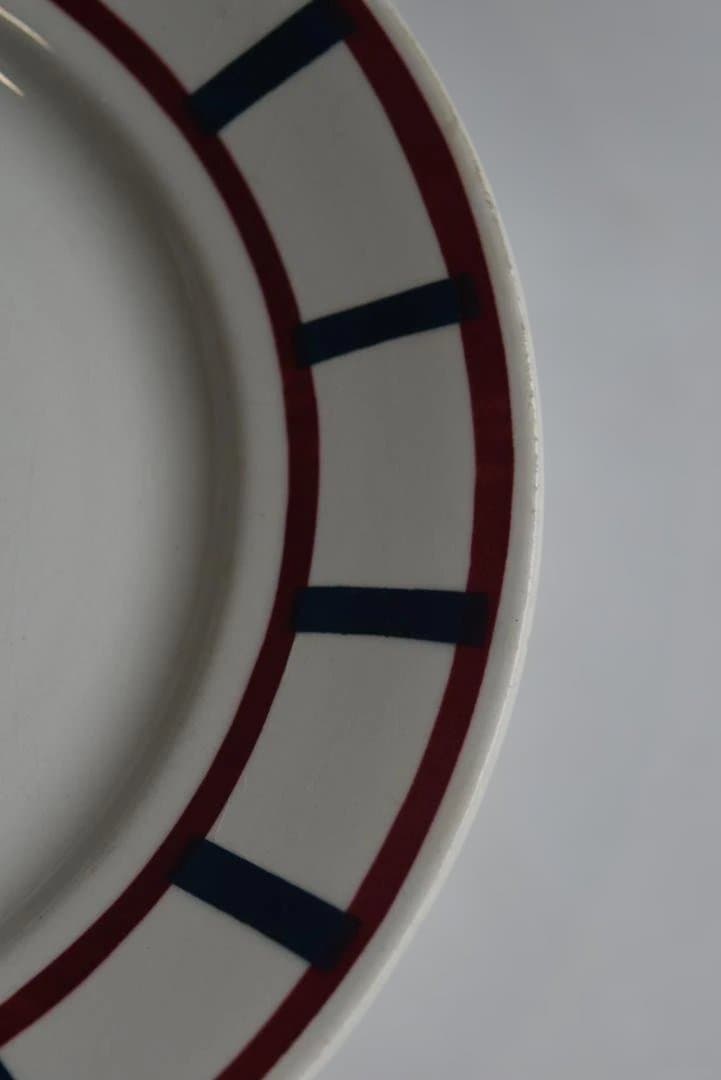 2枚組　バドンヴィレー　バスク皿　フランスアンティーク