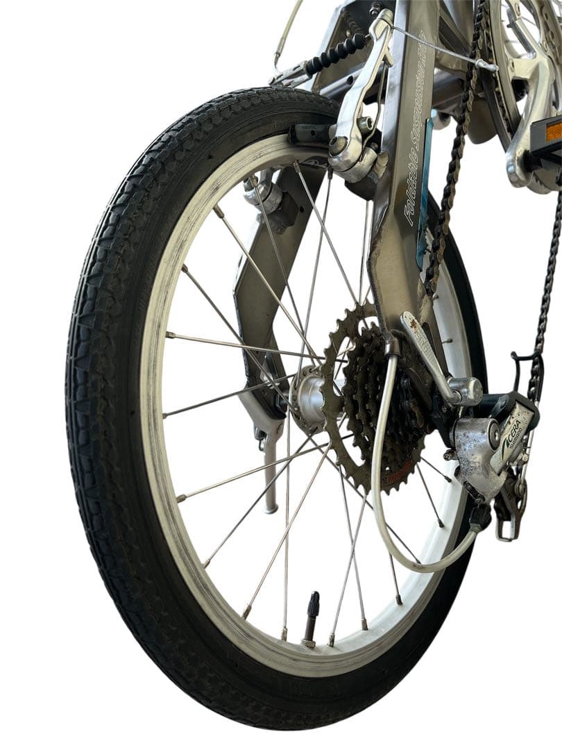 ★ジャンク★BD-1★ライズアンドミューラー★折りたたみ自転車★シルバー