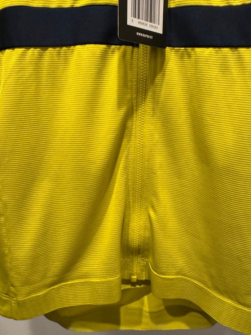 Rapha メンズ ブルベ ライトウェイトジャージ S イエロー