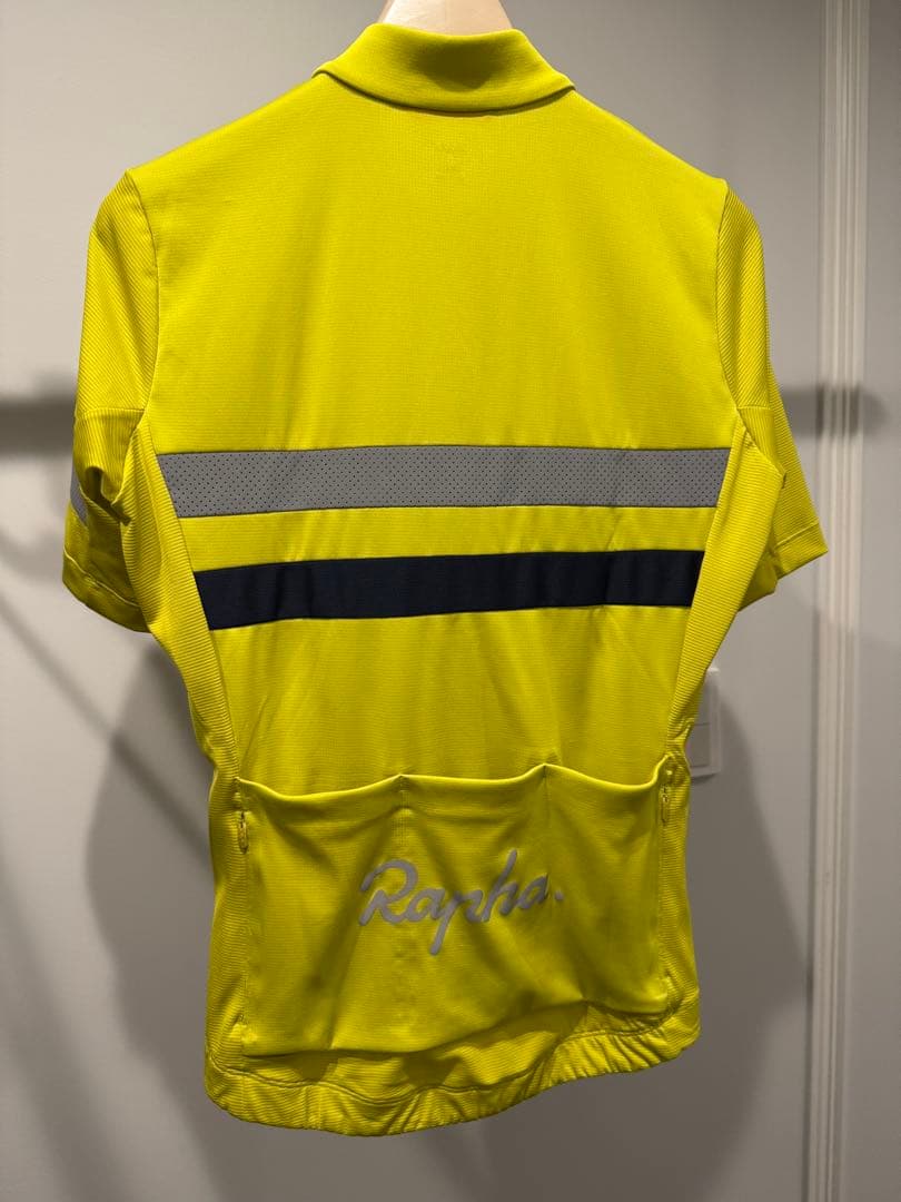 Rapha メンズ ブルベ ライトウェイトジャージ S イエロー