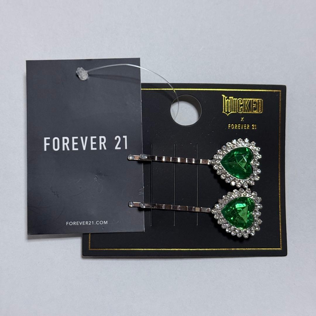 WICKED ウィキッド サントラ CD 刺繍入 フラットポーチ ハートヘアピン