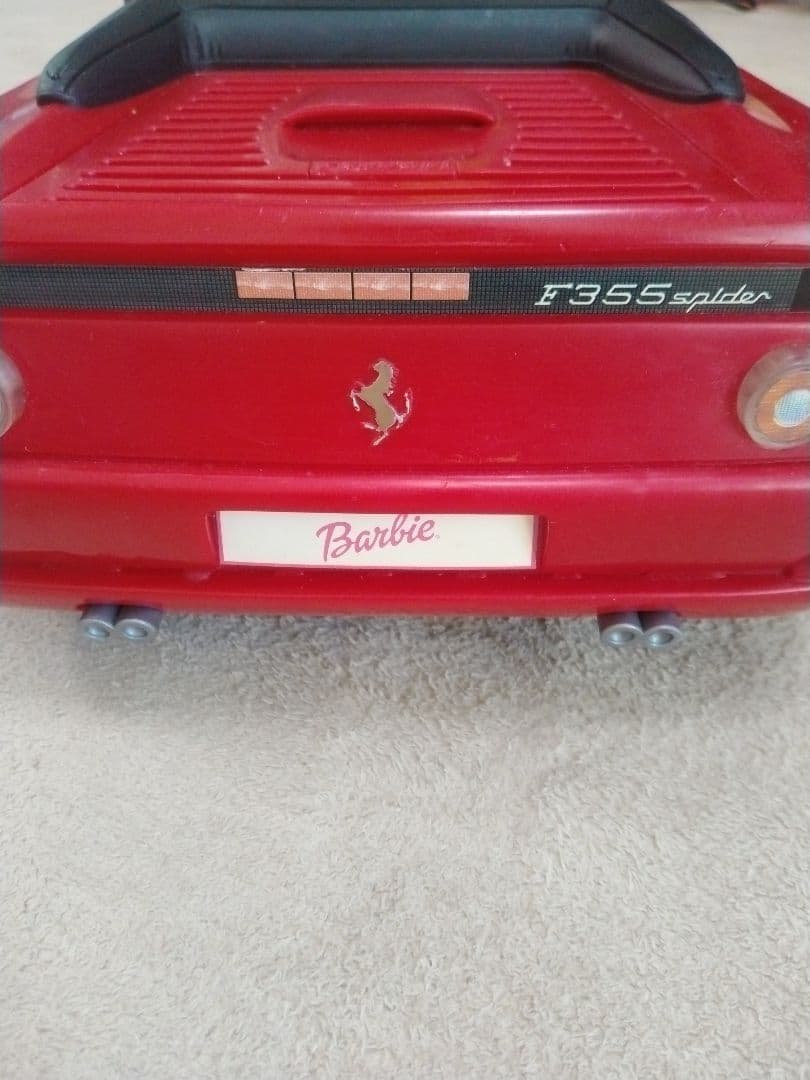 バービー F355スパイダー 赤