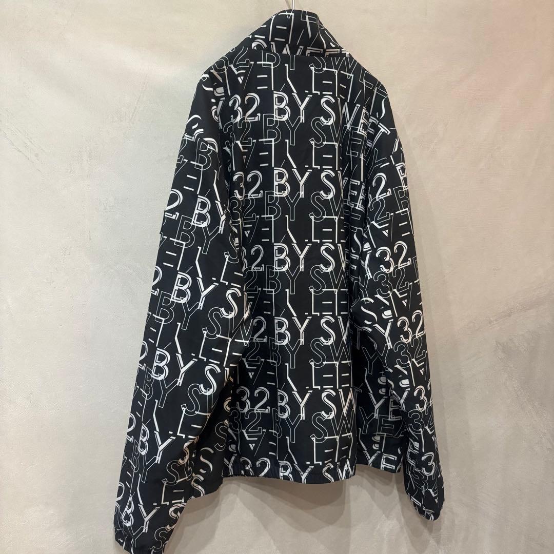 SY32bySWEETYEARS グラフィック ロゴ ジップスタンド ジャケット