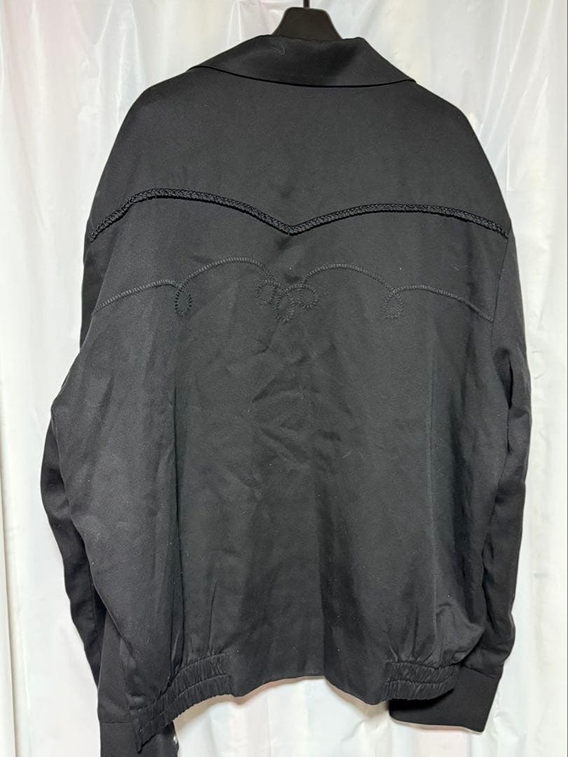 ぶ*る様 RANCHWEAR ランチウェア ウエスタンシャツブラック