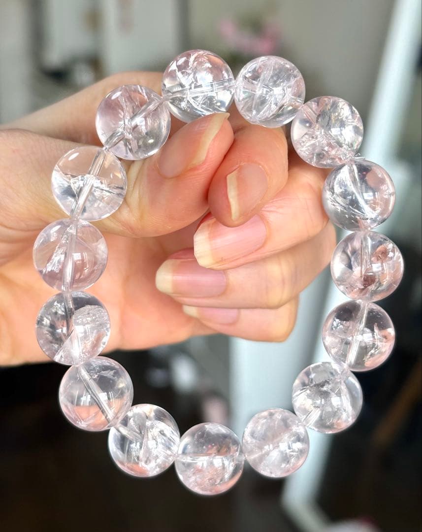 kei cosmos様　最高品質　ピンクアゼツライト　ブレスレット　2