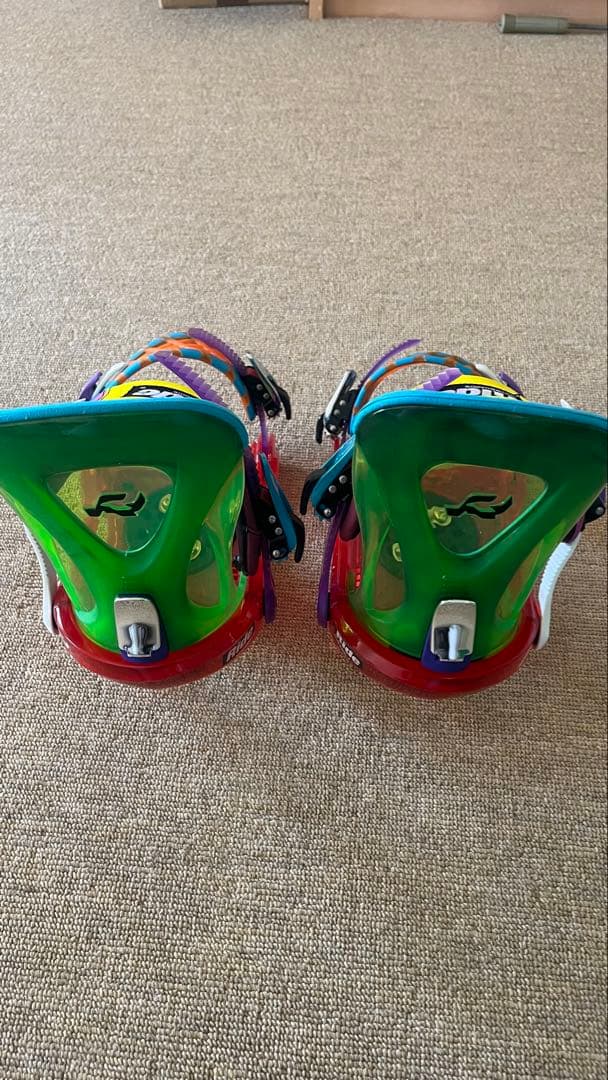 Ride スノーボードビンディング カラフル【限定品】