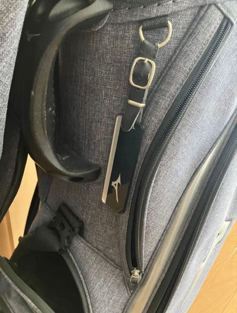 ミズノ　LIGHT STYLE ST LITEキャディバッグ　9.5型　フード付