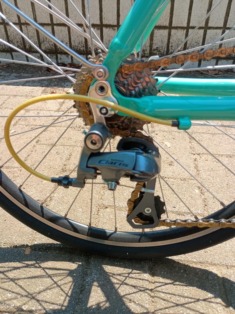 【引取り限定】 Bianchi ビアンキ ミニベロ8 Lepre