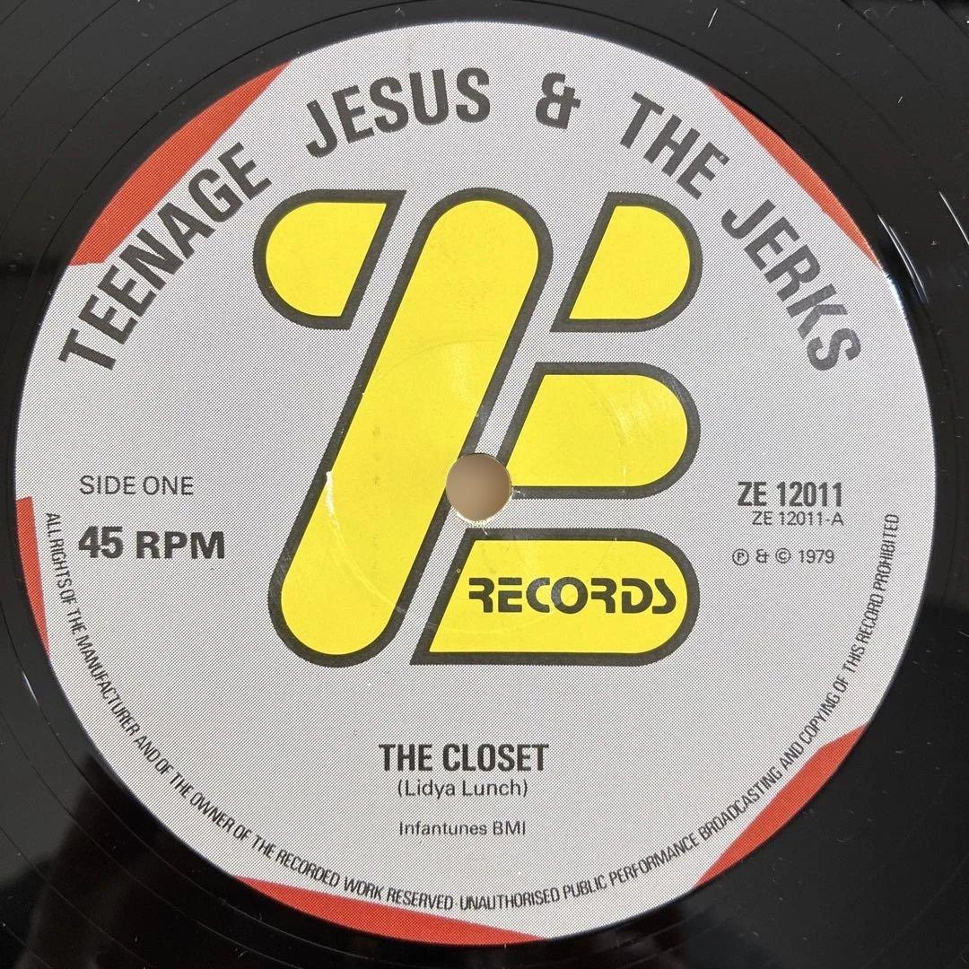 TEENAGE JESUS 輸入12inch レコード1979 B.:RECK