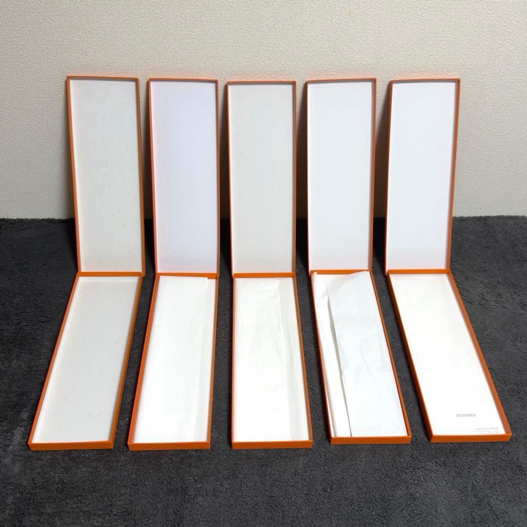 【極美品多数】HERMES エルメス　ネクタイ空箱まとめ売り　11点