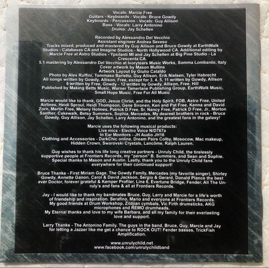 CD＋DVD！Unruly Child / UNHINGED - Live