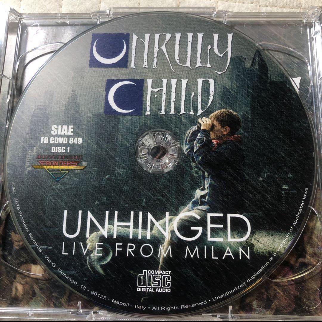 CD＋DVD！Unruly Child / UNHINGED - Live