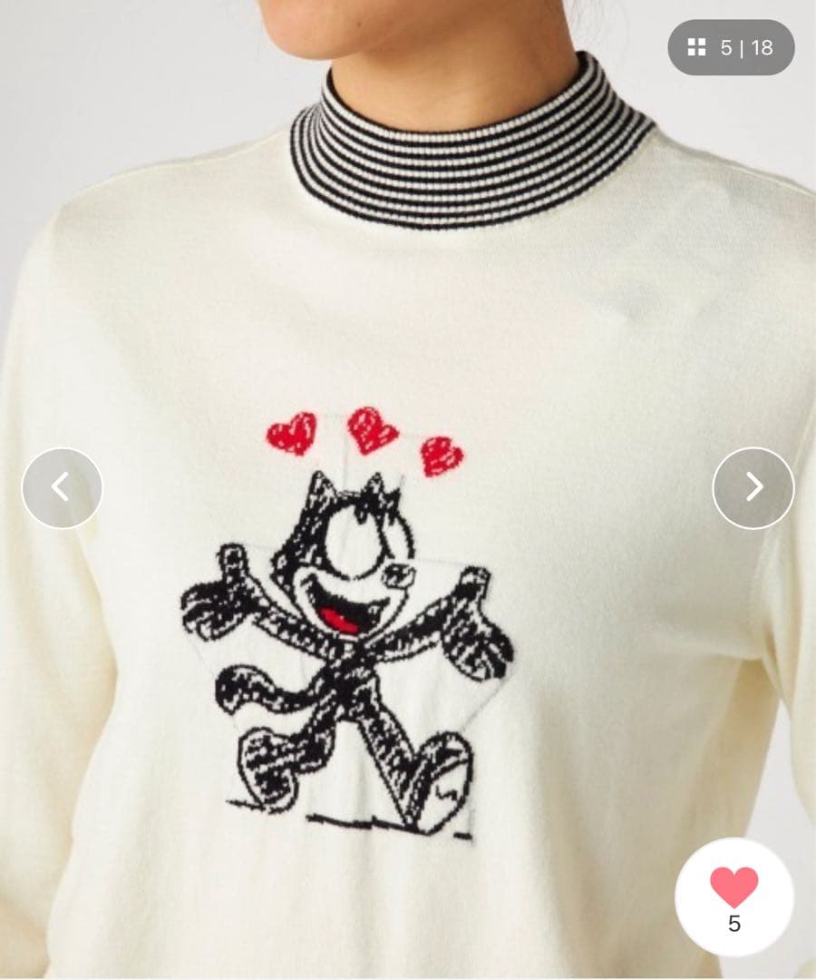 LOUDMOUTH×FELIX THE CATコラボ　ゴルフウエア　セットアップ