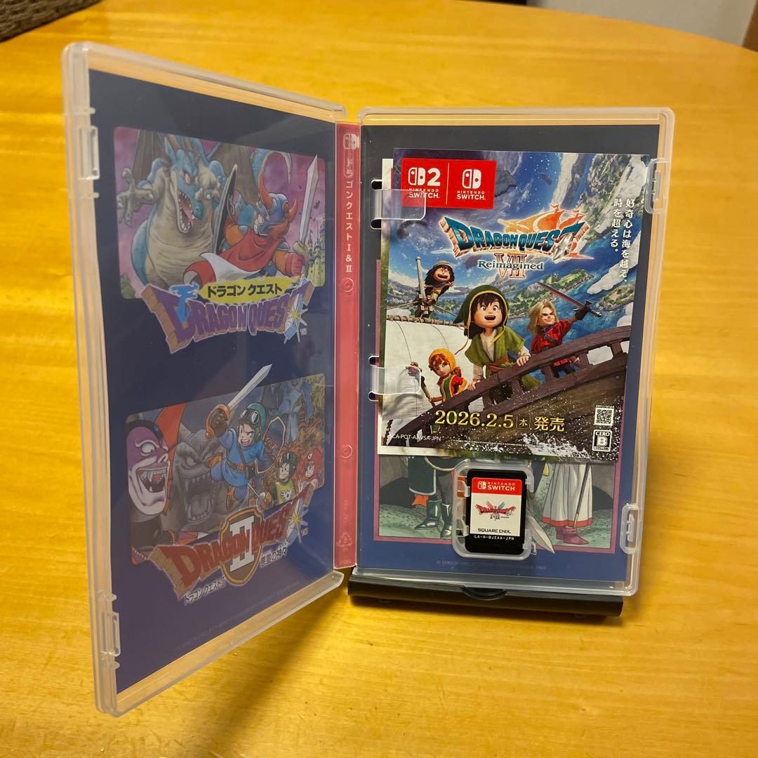 ドラゴンクエストIII・I・II 2本と収納ボックス セット Switchソフト