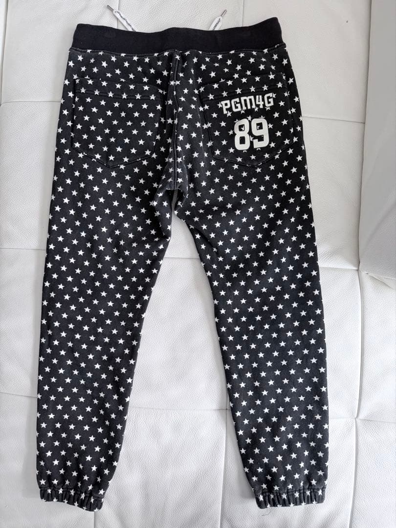 パーリーゲイツ　星柄　スウェットパンツ　メンズ