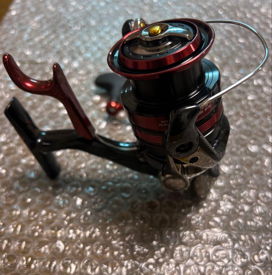 シマノ23BB-Xラリッサ2500DHG￼ヤエン釣り用逆転音出し改造品