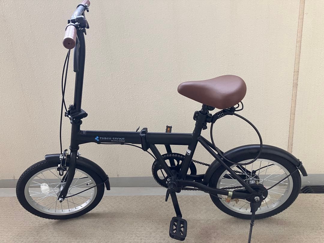 AIJYUCYCLE 折りたたみ自転車 16インチ　キャスター付キャリーバッグ付