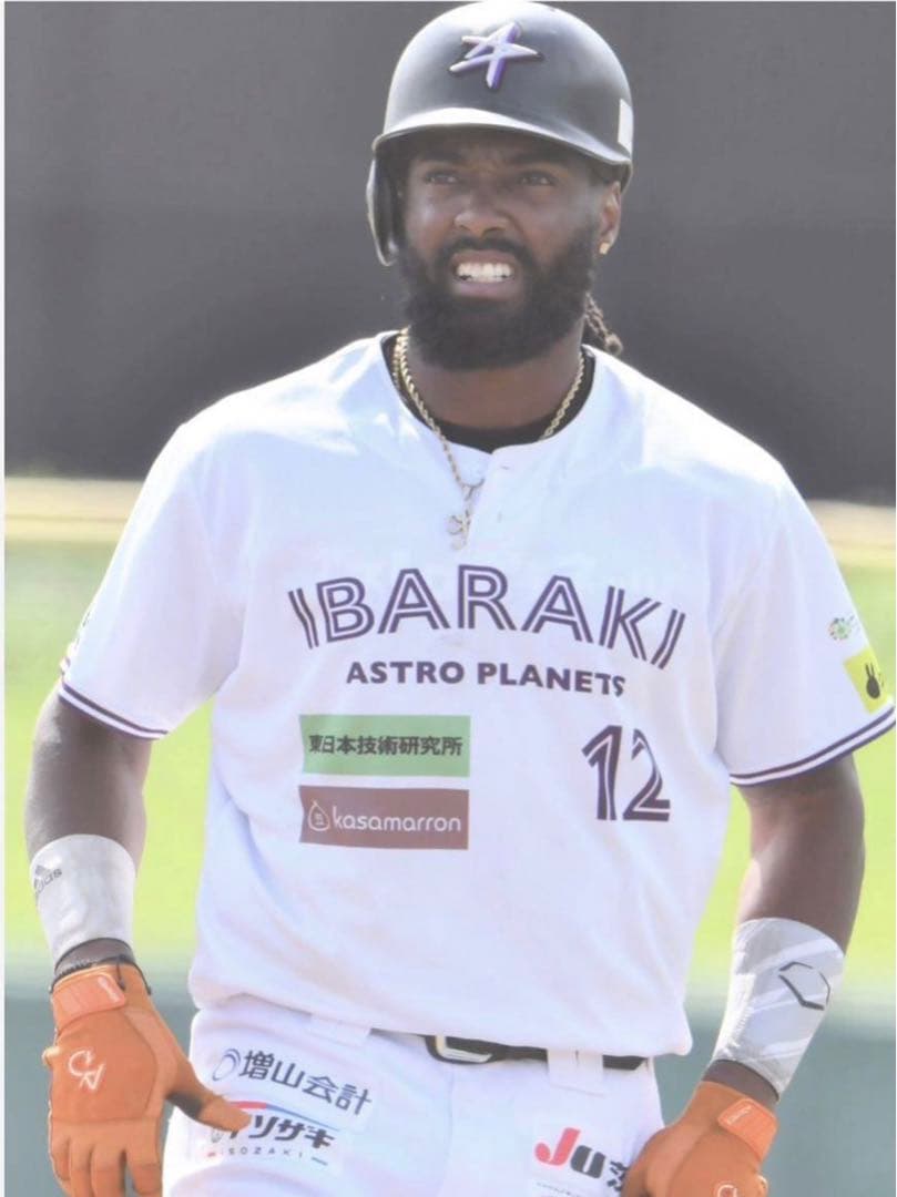 【実使用直筆サイン入り】アレンハンソン茨城アストロプラネッツ上下ユニフォーム