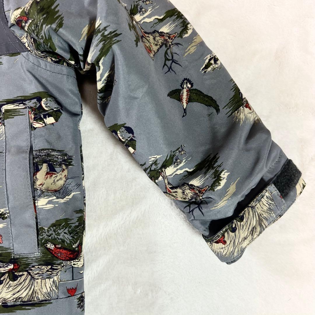 BURTON 子ども用スノーボードウェア アニマル迷彩　2T　90〜100cm