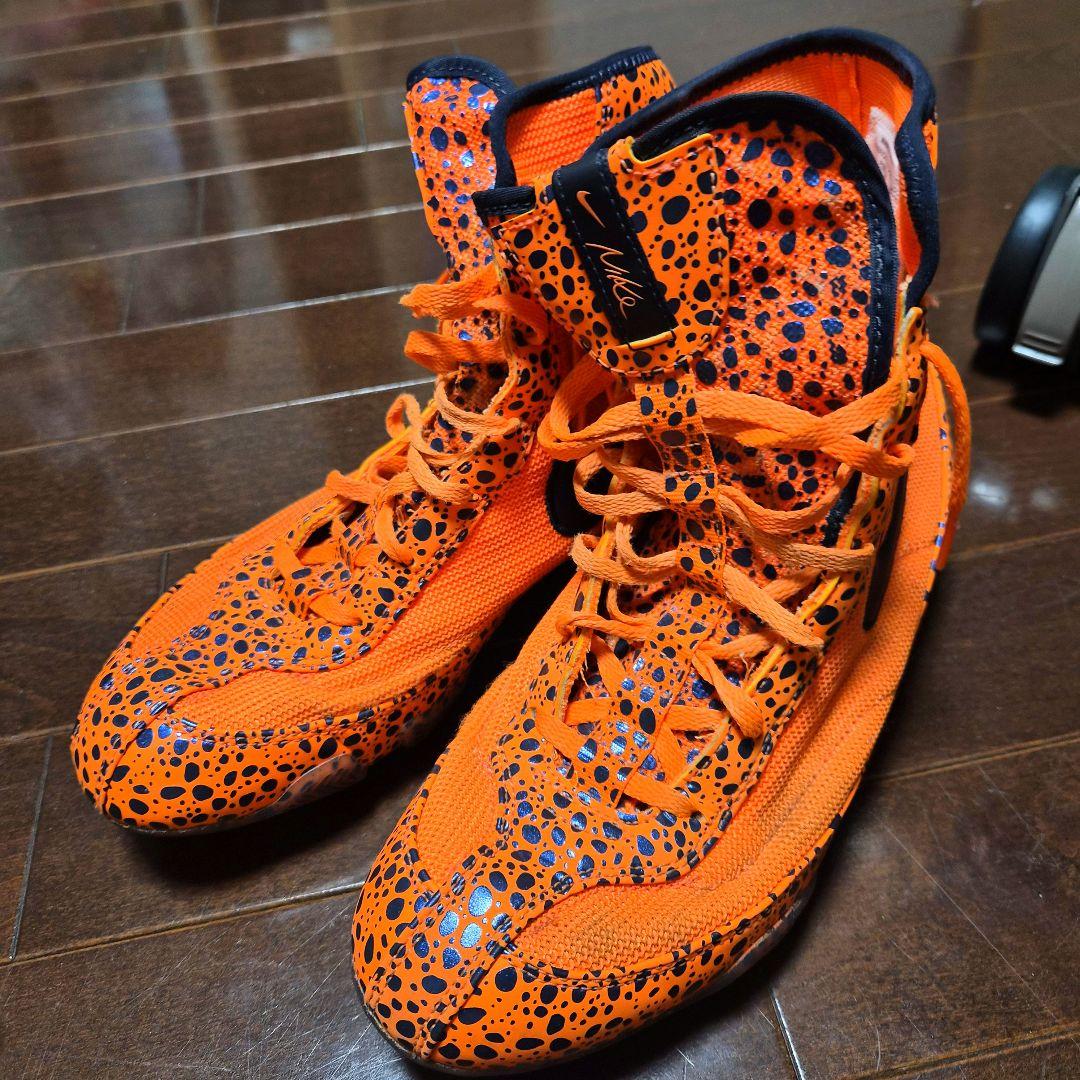 Nike マチョマイ2 ハイカットシューズ オレンジ/黒