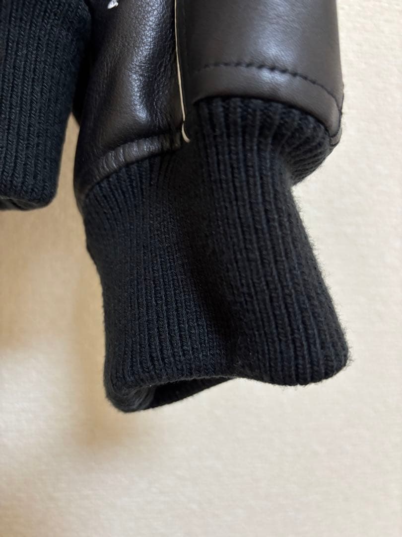 Supreme Nike Leather Varsity Jacket Sサイズ