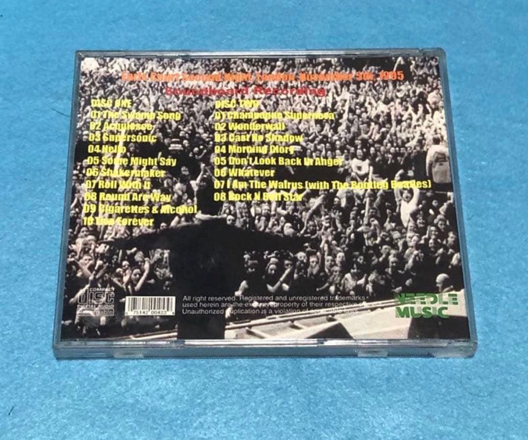 【oasis】　LIVE CD 10枚セット