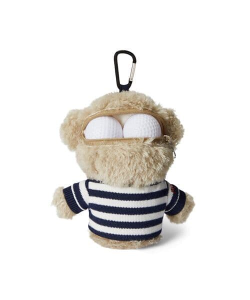 【美品】POLO GOLF ポロゴルフ　POLOベア　ボールポーチ