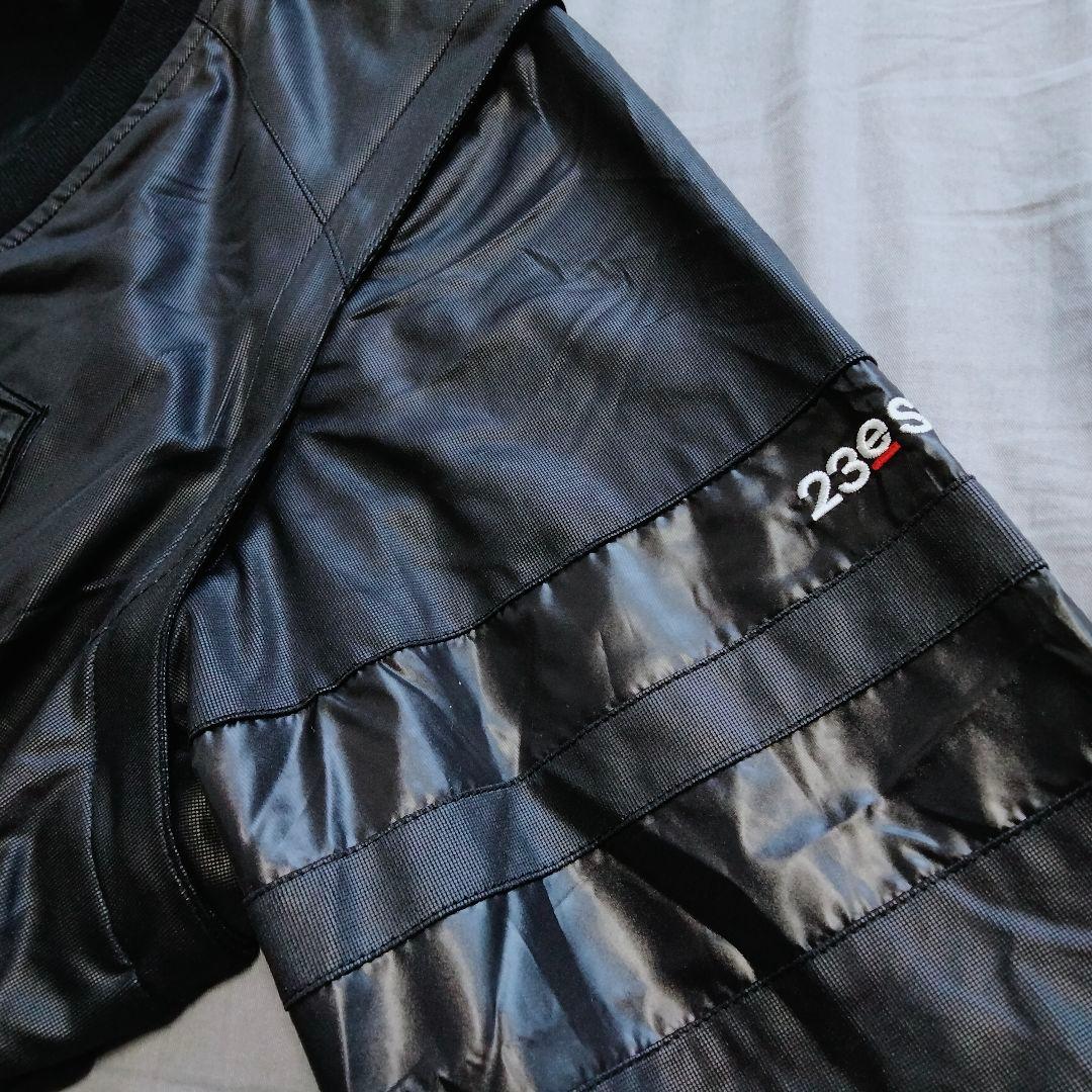 23区SPORT　メンズ　Vネック ジャンパー　ベスト　2way　ブラック　M