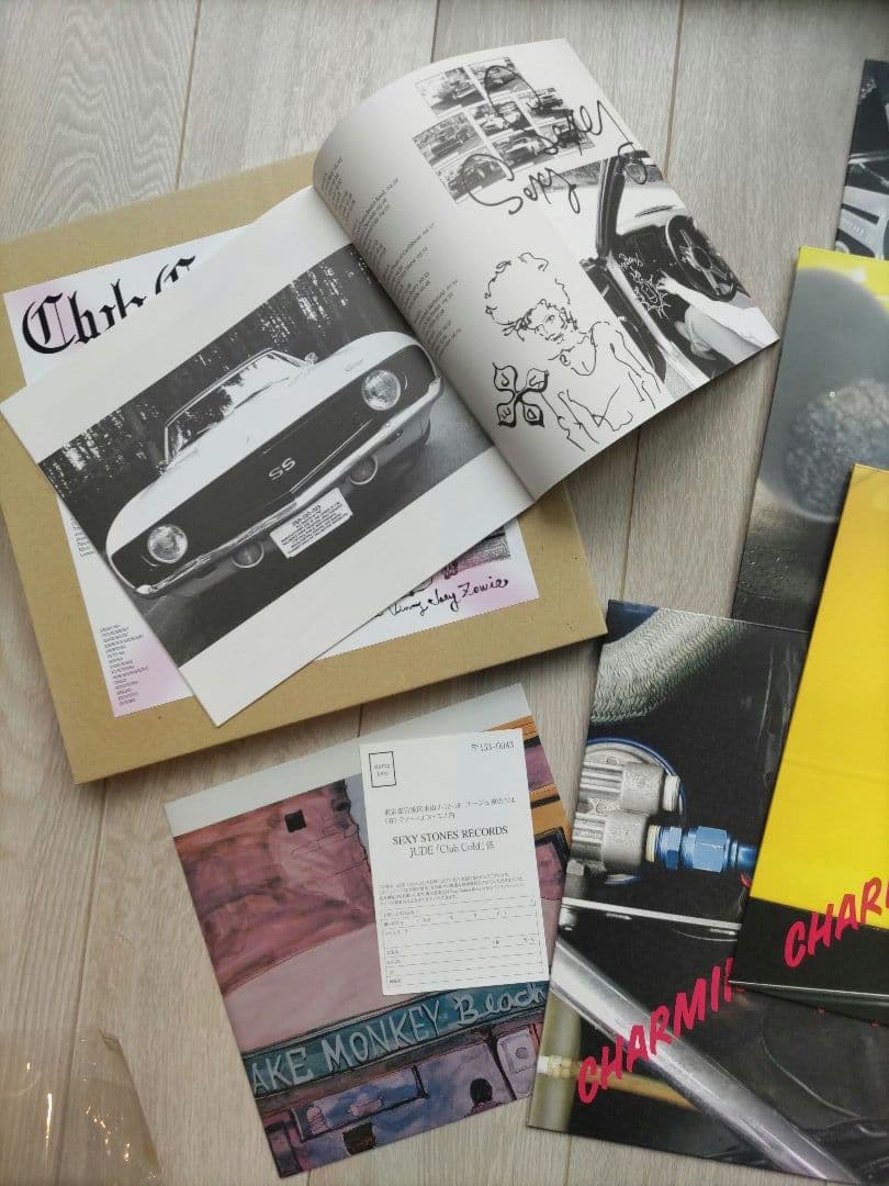 ユダ　JUDE「Club Cold」アナログ　レコード　ブランキー　浅井健一