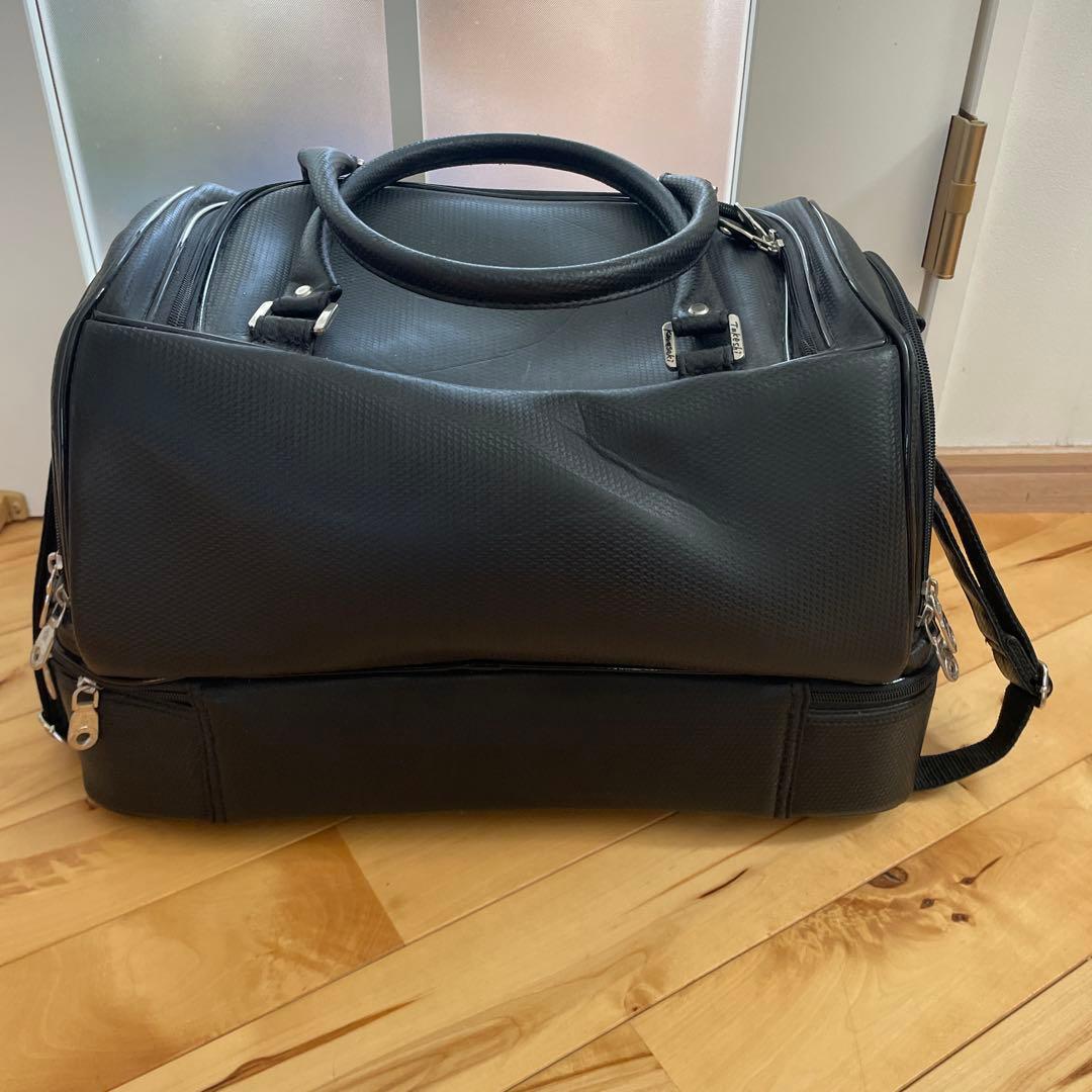 マンシングウェア ゴルフ ボストンバッグ【ブラック】