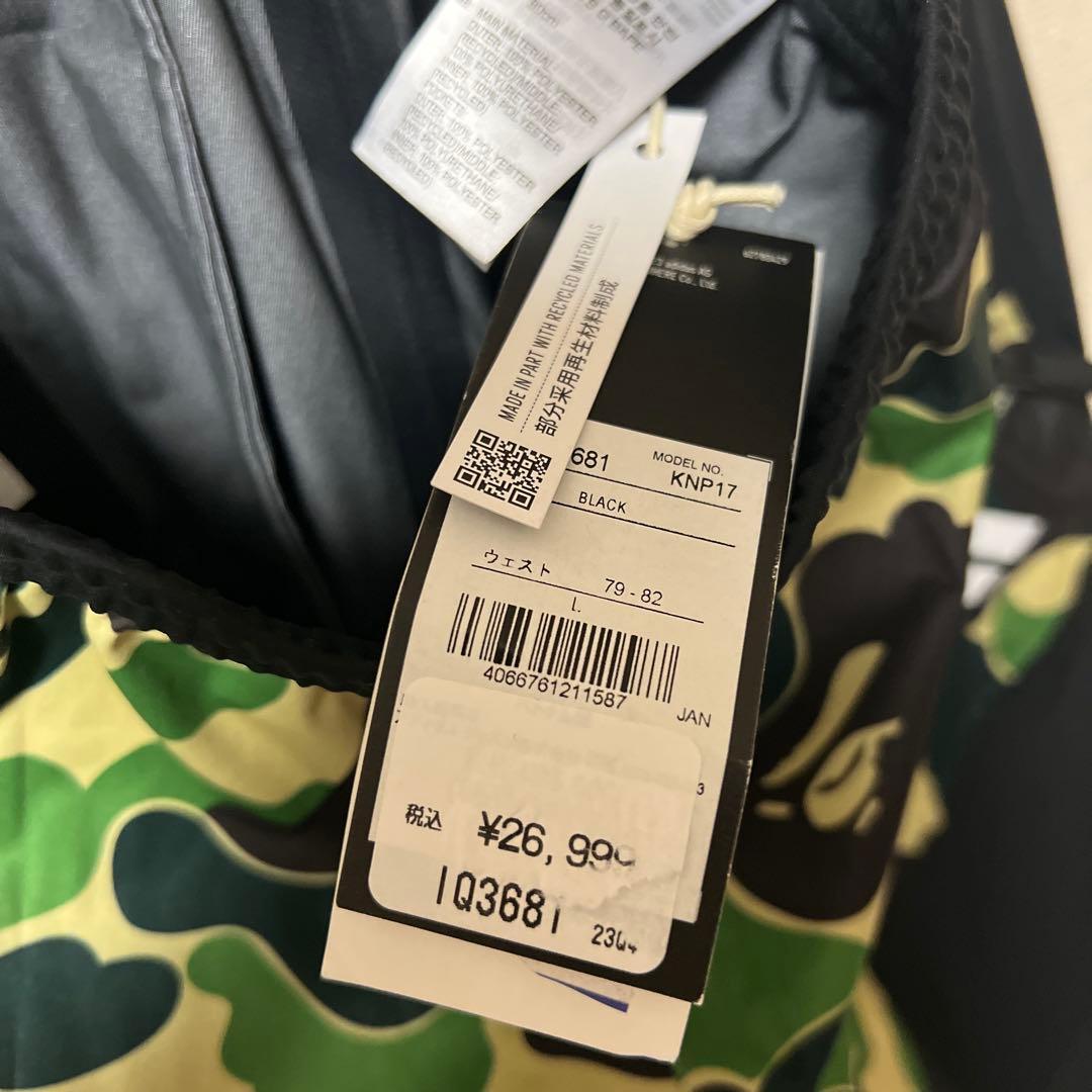 adidas × A BATHING APE 限定カモフラ柄パンツ L サイズ