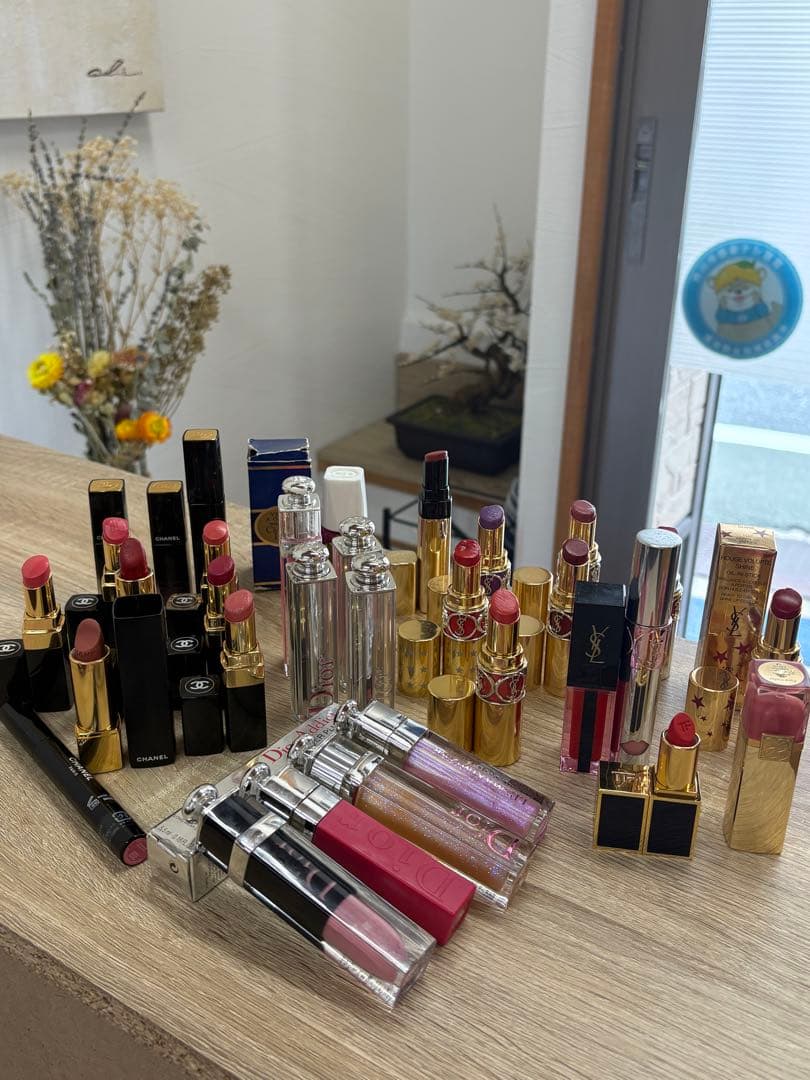 シャネル　ディオール　YSL デコパス　リップ　リップグロス　まとめ大量