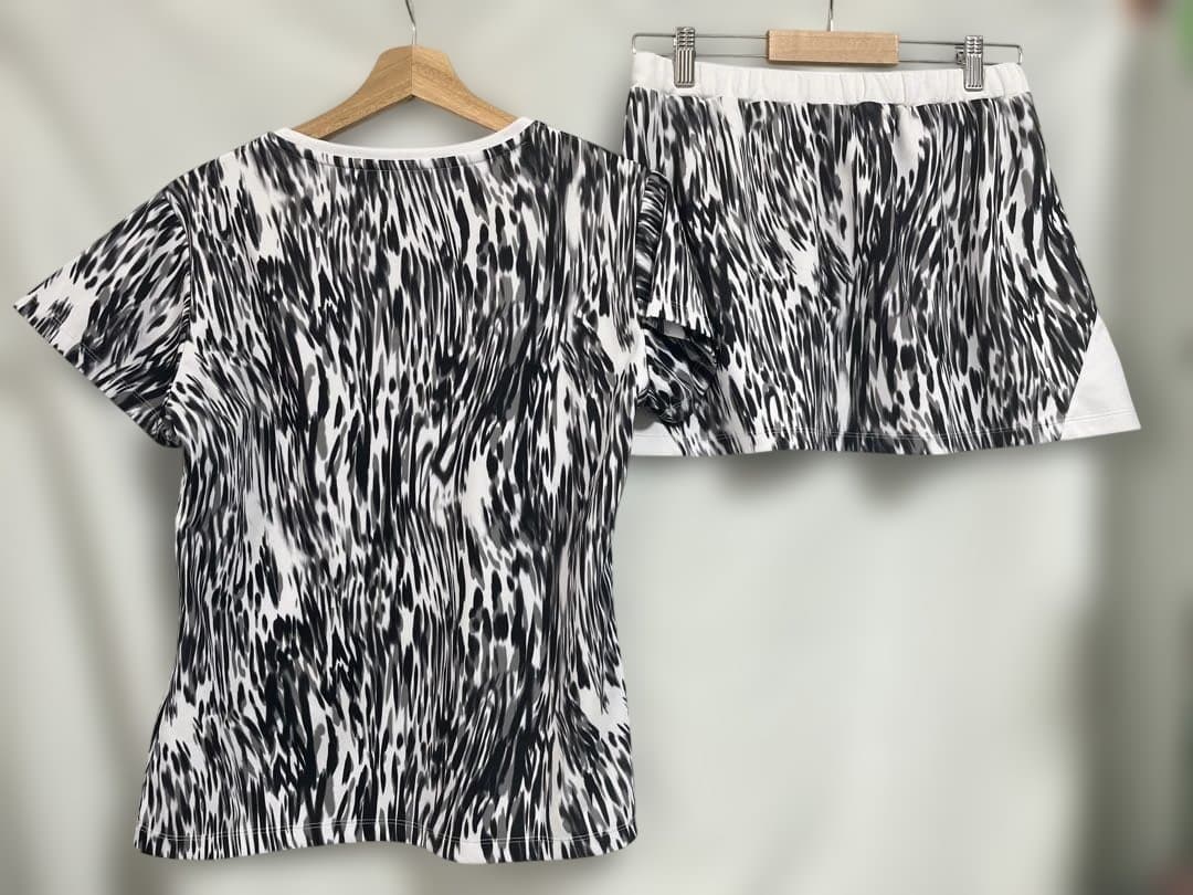 プリンス テニスウェア セットアップ 上下セット LL アニマル柄 2023SS