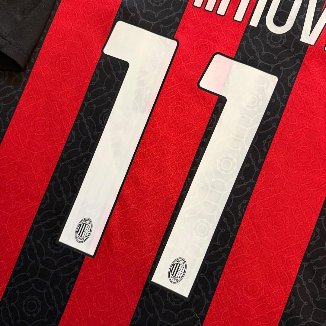 【ゆう】 新品未使用イブラヒモビッチ 20/21 ACミラン ユニフォーム