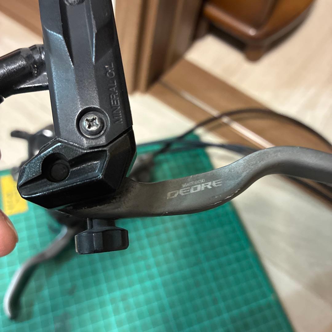 SHIMANO DEORE 油圧式ディスクブレーキ前後セット