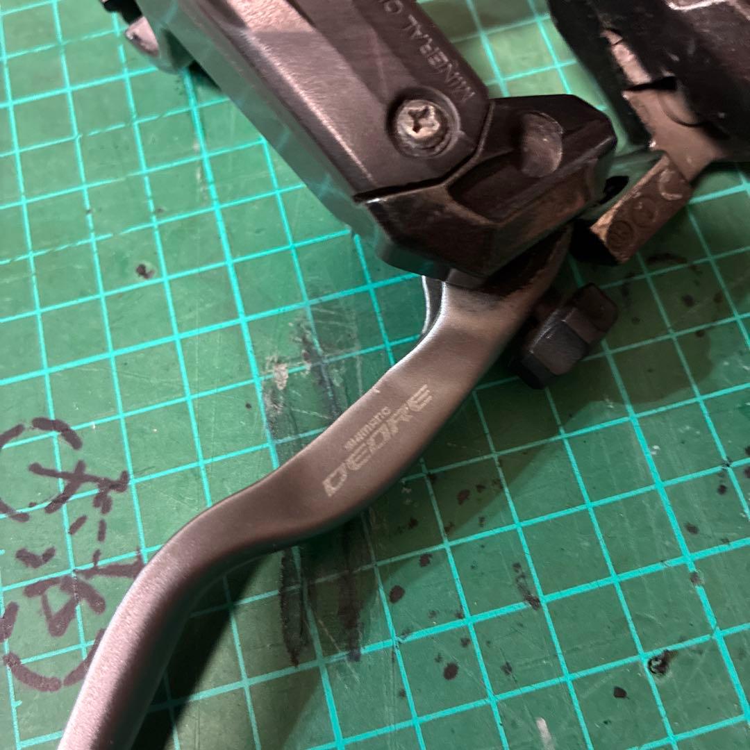 SHIMANO DEORE 油圧式ディスクブレーキ前後セット