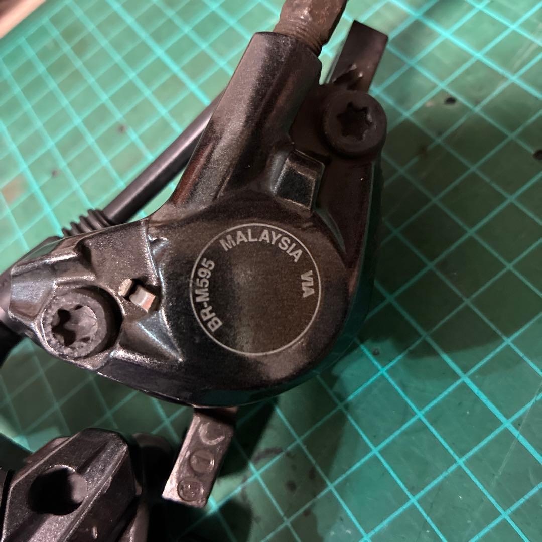 SHIMANO DEORE 油圧式ディスクブレーキ前後セット