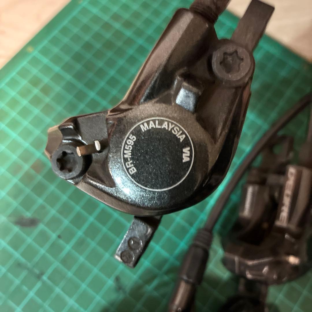 SHIMANO DEORE 油圧式ディスクブレーキ前後セット