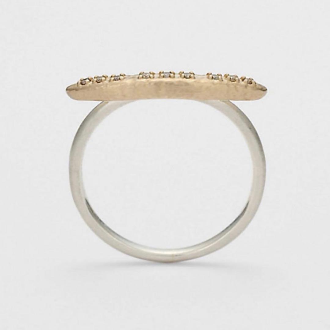 キ*キ様 未使用 agete K5シルバーダイヤモンドリング 11号