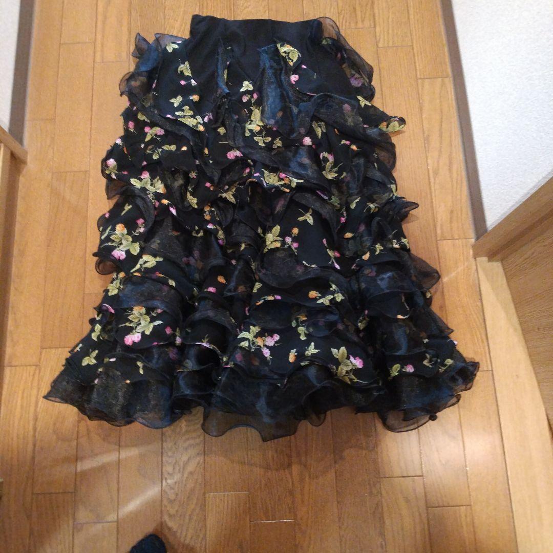 TAKA DANCE 花柄フリルダンス衣装上下