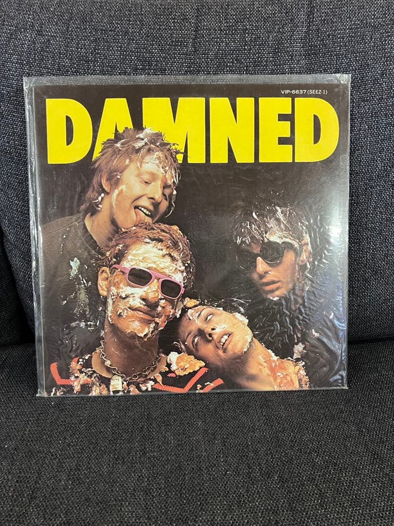 THE DAMNED1977 LP洋楽レコード美盤 STIFF RECORDS