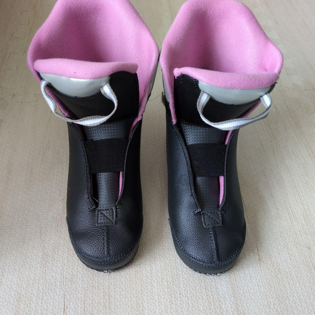 Elan　スキー板130cm＋金具＋ブーツ24cm セット　女の子