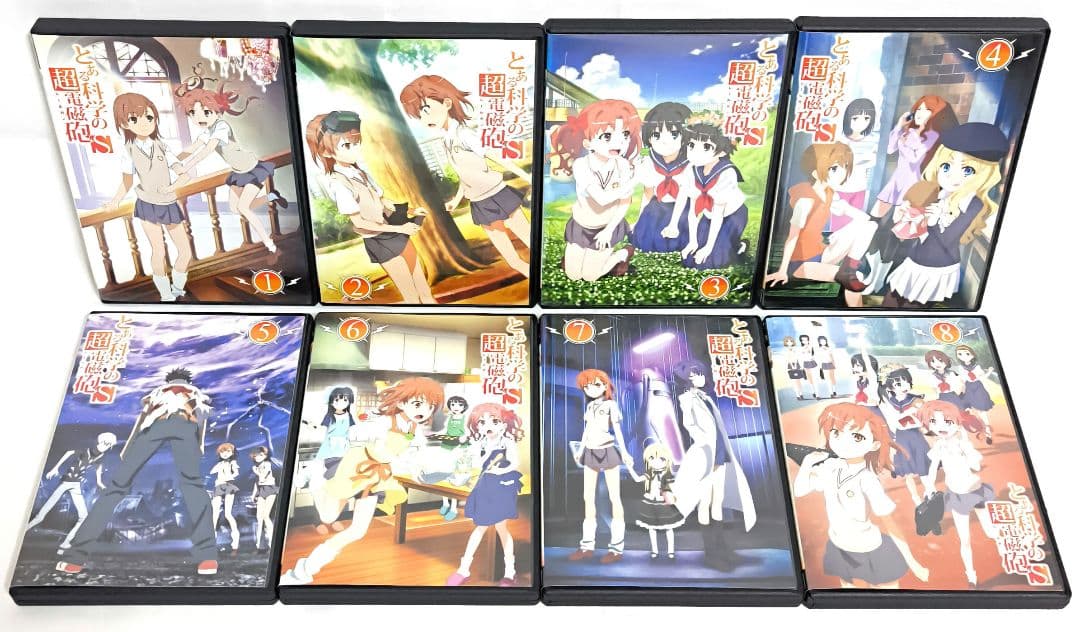 とある科学の超電磁砲/レールガン/T【1期〜3期+OVA】DVD 全30巻セット