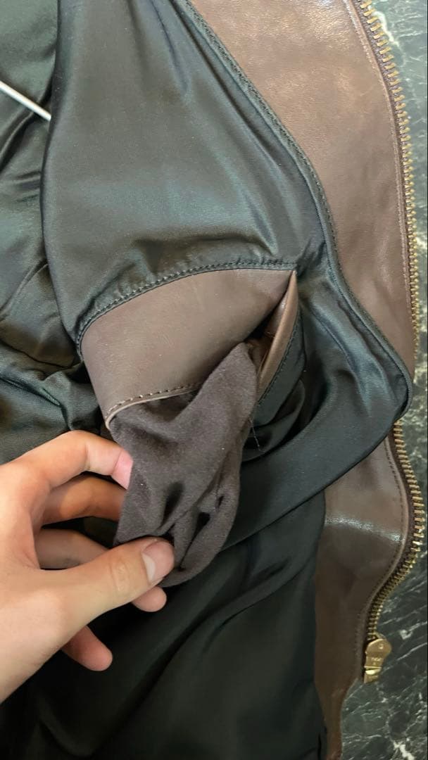 【美品】 celt&cobra シングル レザージャケット ブラウン 茶色