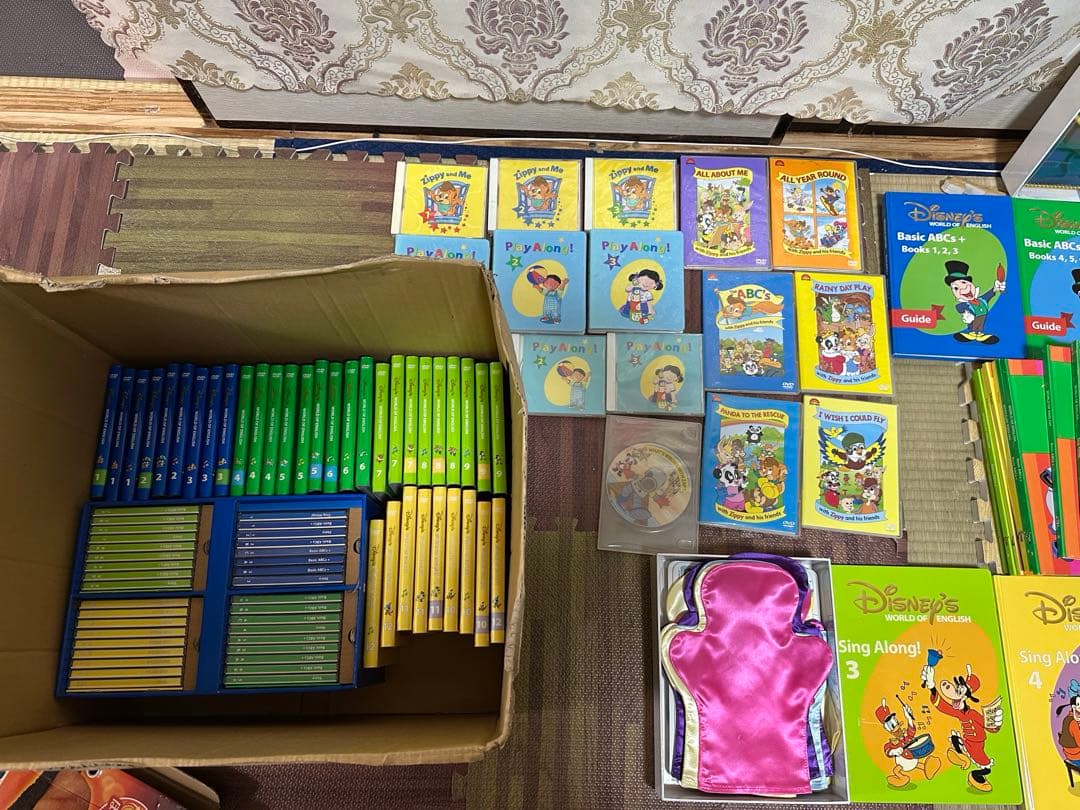 DWE ディズニー英語システムWorld of English 大量まとめセット