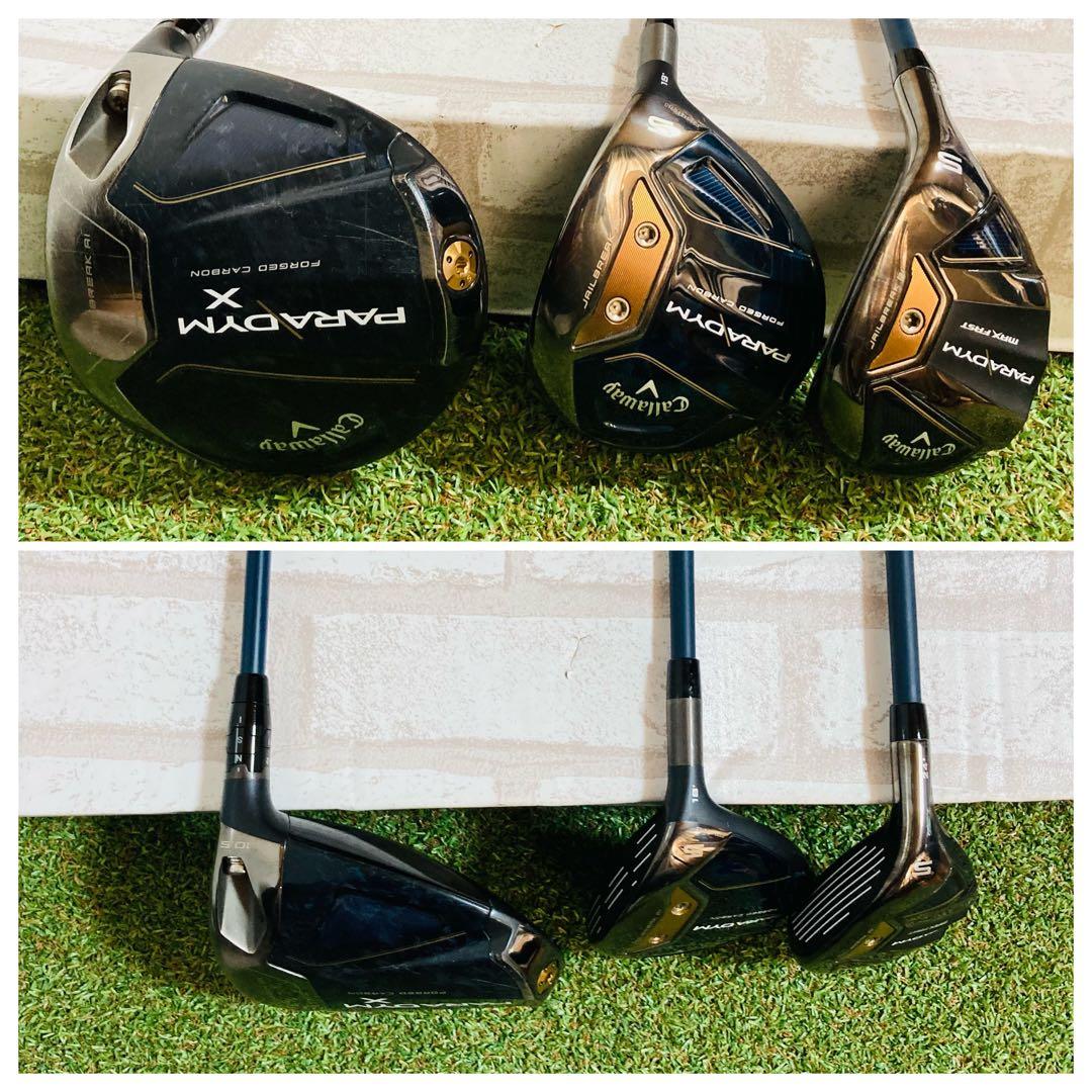 ぶっ飛び 初心者 簡単 キャロウェイ PARADYM メンズ ゴルフセット