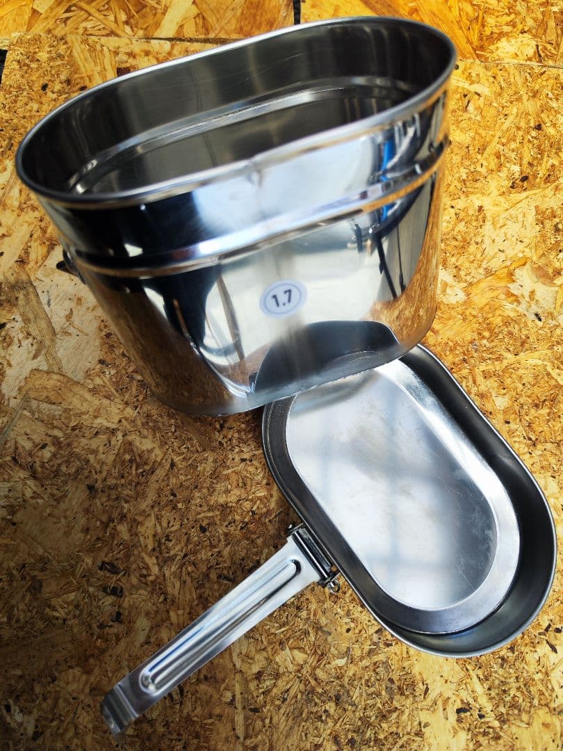 ローザベドロフ Roza Vetrov 1.7L ステンレス 飯盒 メスキット